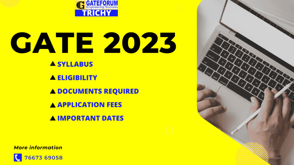 gate 2023 exam syllabus