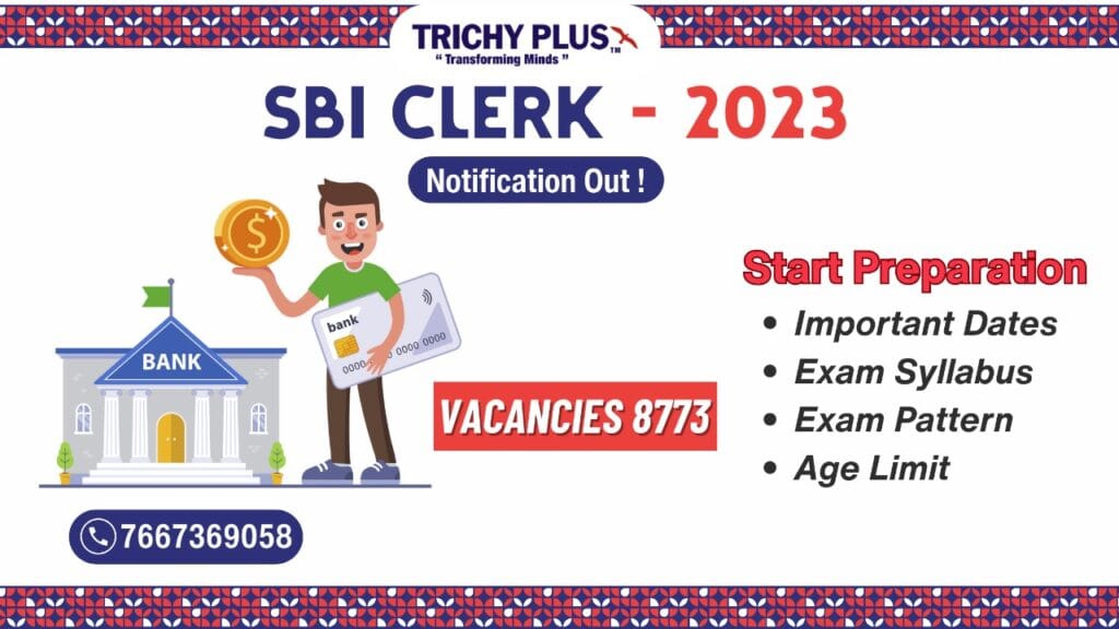 sbi clerk 2023 notification_Trichyplus