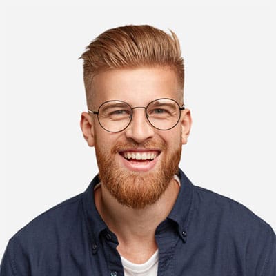 Student smiling
