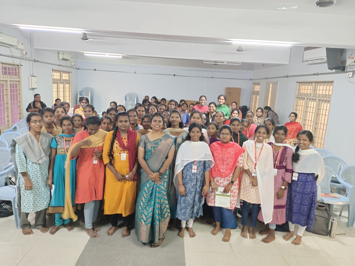 Image of Trichy Plus students with staff