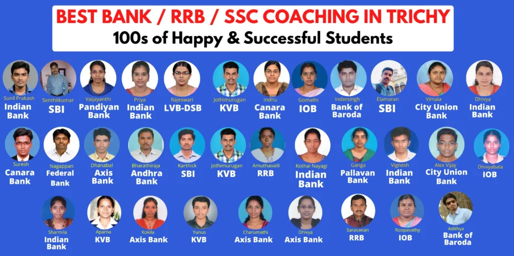 Bank Exam achievers